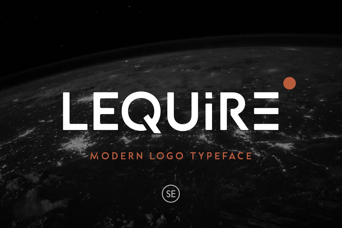 Lequire - Modern Logo Typeface Free Download Free Download