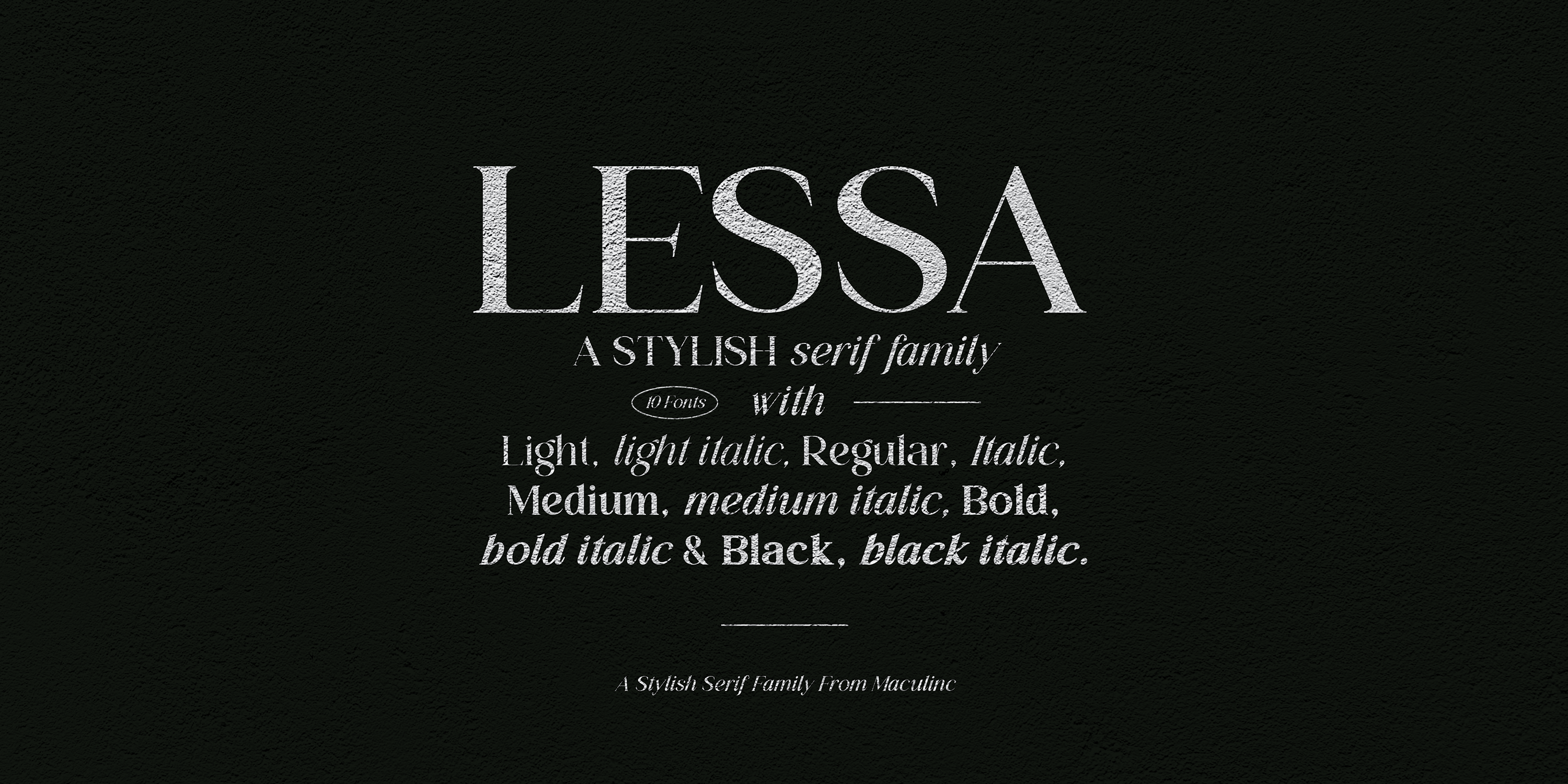 Lessa Serif Font Free Download Free Download