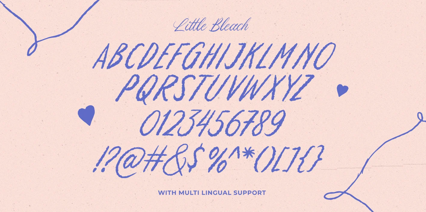 Little Bleach Font