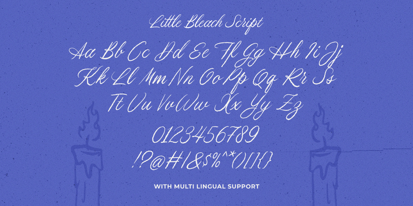 Little Bleach Font Free Download