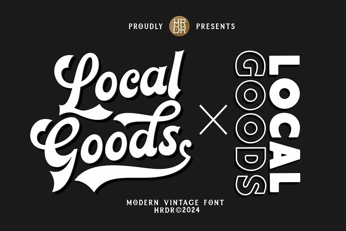 Local Goods Font Free Download Free Download