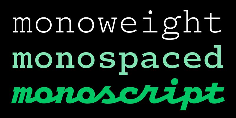 Logic Monospace Font Free Download Free Download