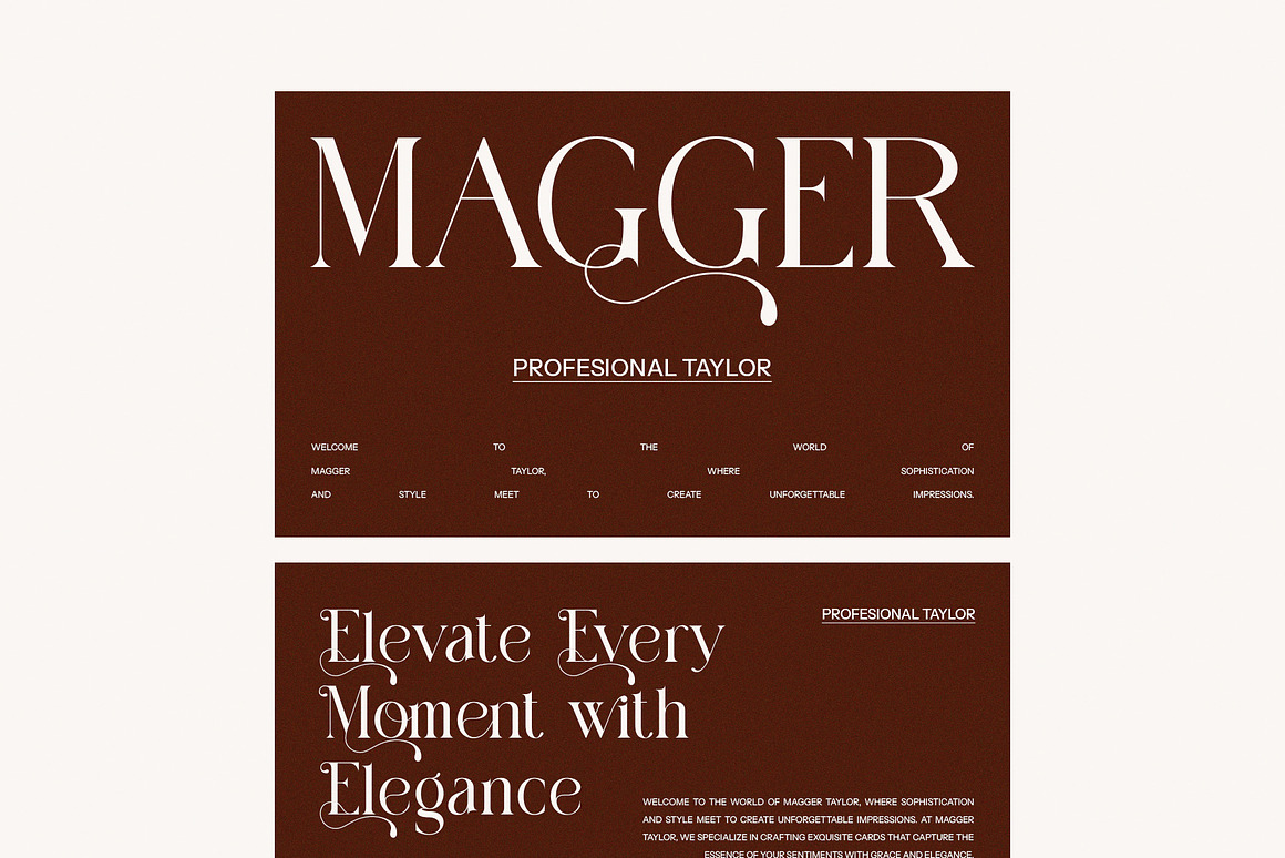 London Elegant Serif Font Free Download