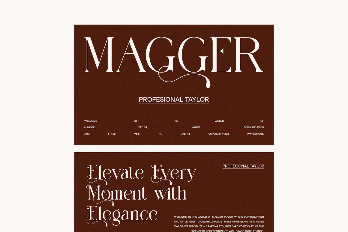 London Elegant Serif Font