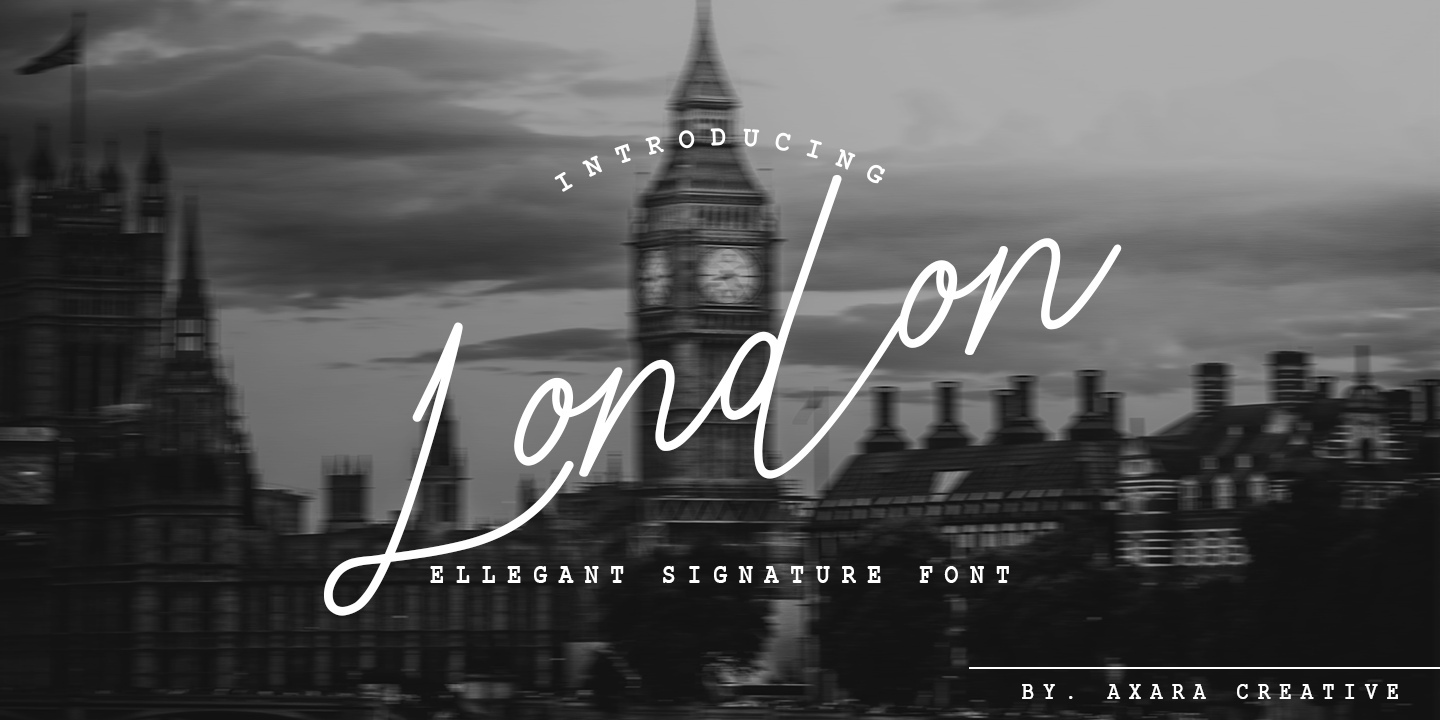 London Handlettering Font Free Download