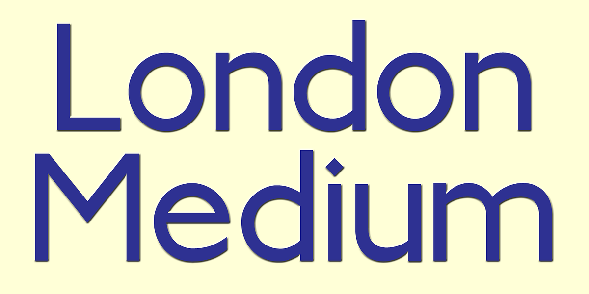 London Medium Free Download Free Download