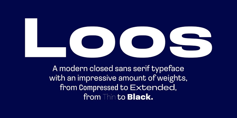 Loos Font Free Download Free Download