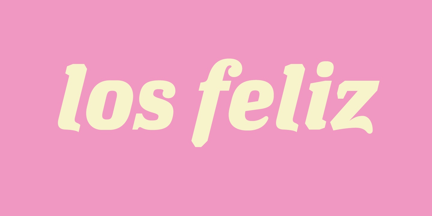 Los Feliz Font Free Download