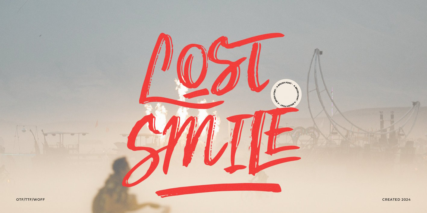 Lost Smile Font Free Download