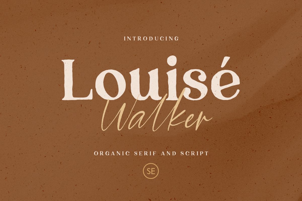 Louise Walker - FONT DUO Free Download Free Download