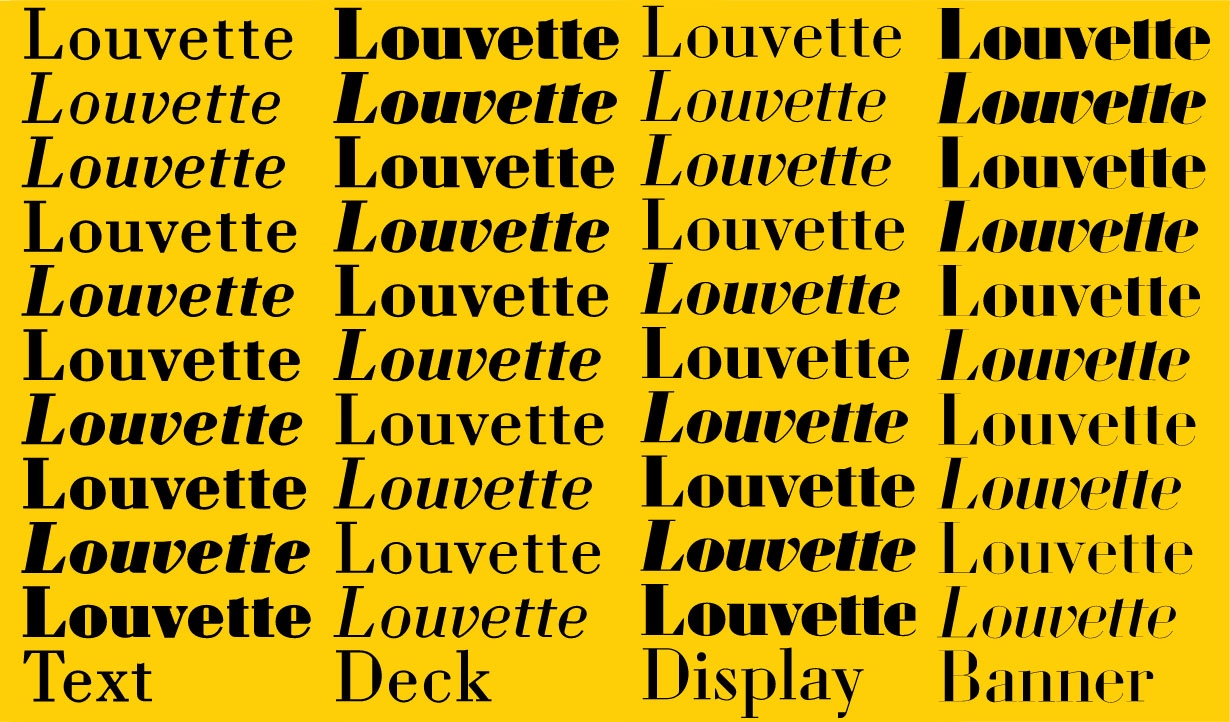 Louvette Font Free Download