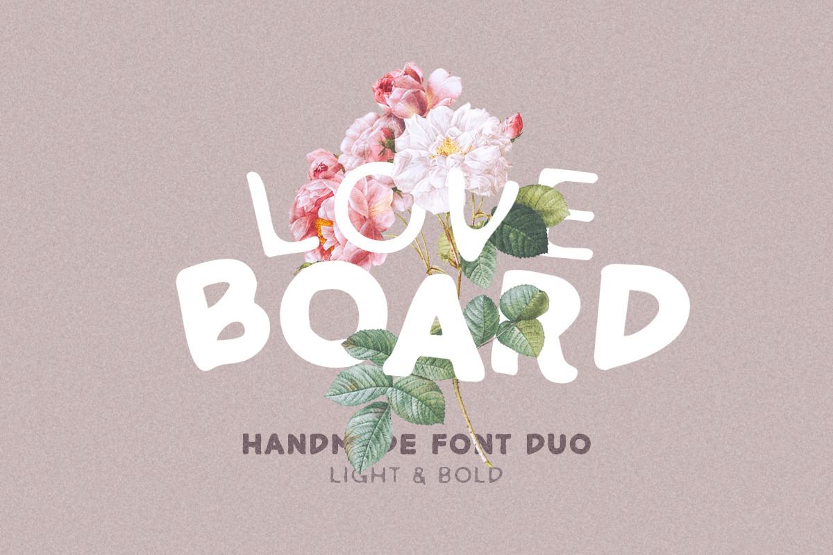 Love Board - Handmade Font Free Download Free Download