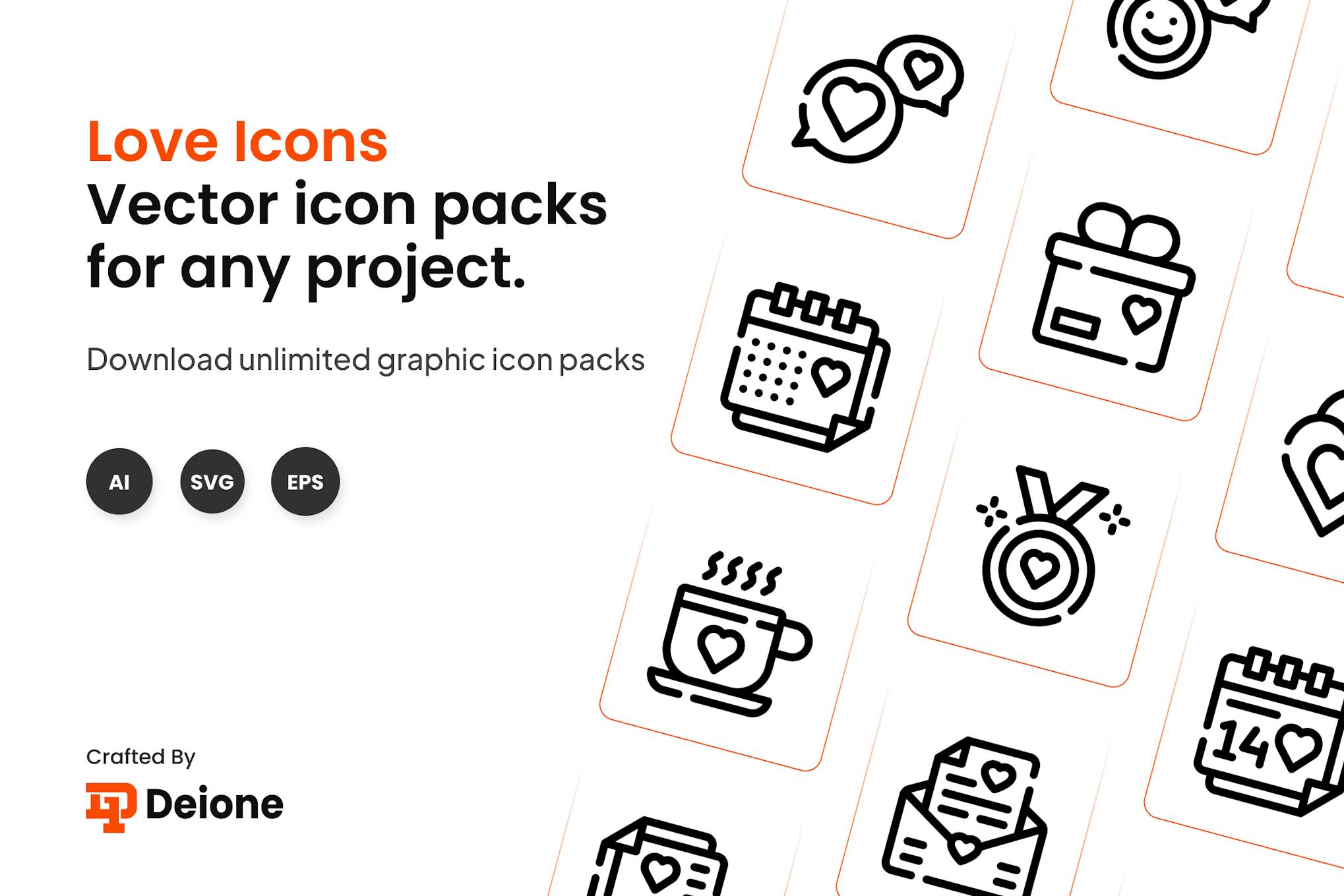 Love Icons Free Download