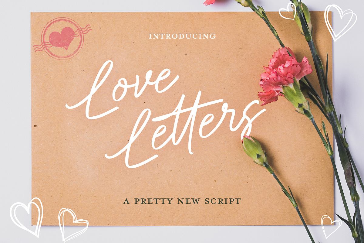 Love Letters Script Font Free Download Free Download