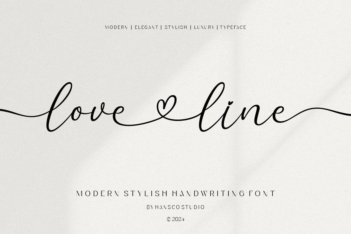 Love Line Handwriting Font Free Download Free Download