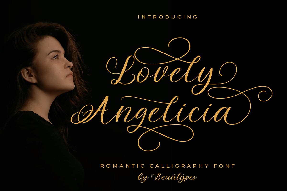 Lovely Angelicia - Romantic Font Free Download Free Download