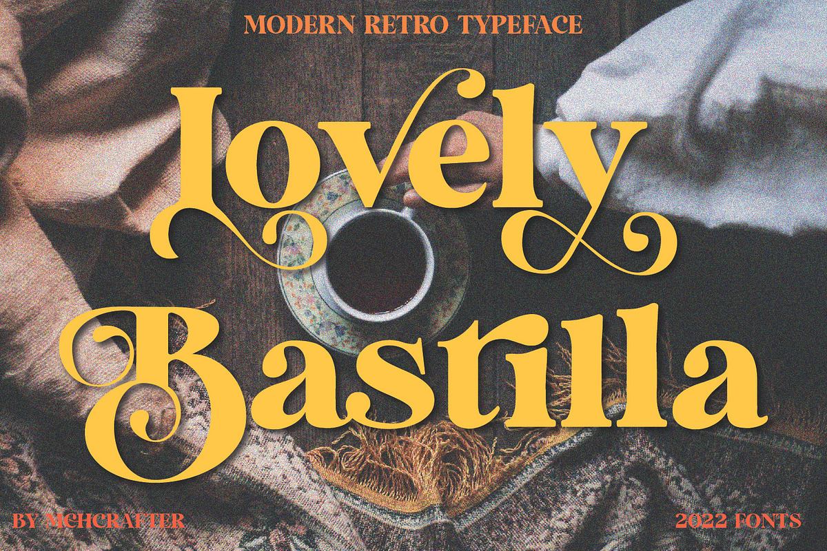 Lovely Bastilla | Retro Serif Font Free Download Free Download