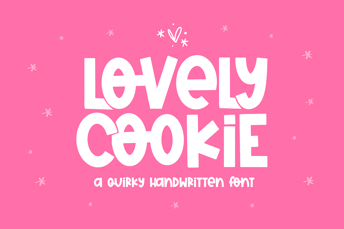 Lovely Cookie | Handwritten Font Free Download Free Download