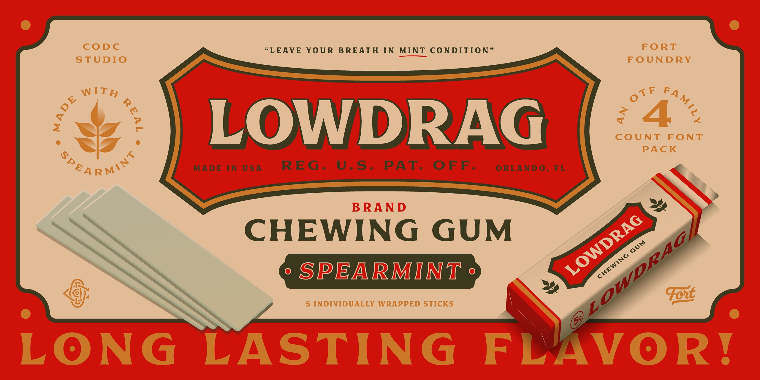 Lowdrag Font Free Download