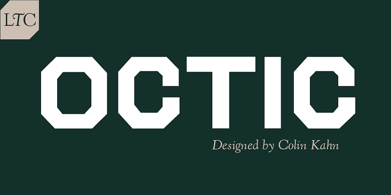 LTC Octic Gothic Font Free Download Free Download