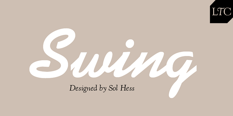 LTC Swing Font Free Download Free Download