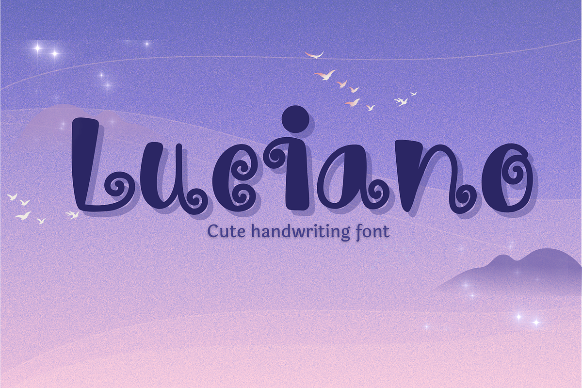 Luciano font Free Download Free Download