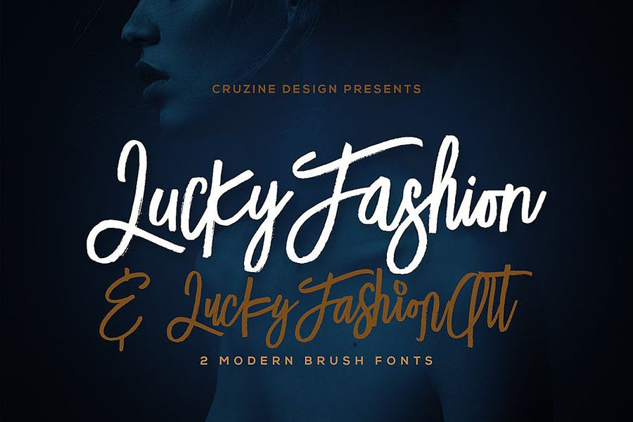 Lucky Fashion Brush Font Free Download