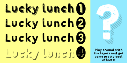 Lucky Lunch Font Free Download