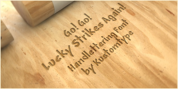 Luckystrikes Font Free Download