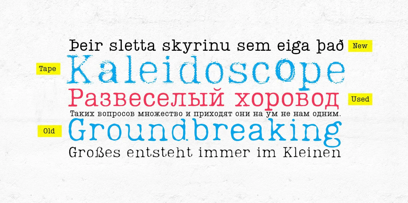 Lumios Typewriter Font