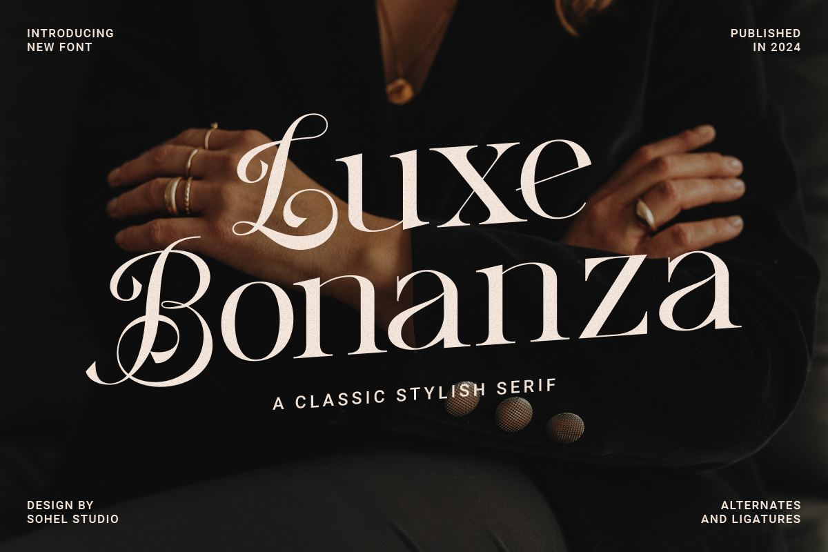 Luxe Bonanza - Resort Branding Serif Free Download Free Download