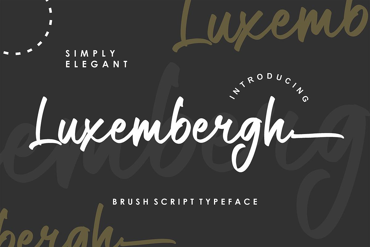 Luxembergh Handwritting Brush Free Download Free Download