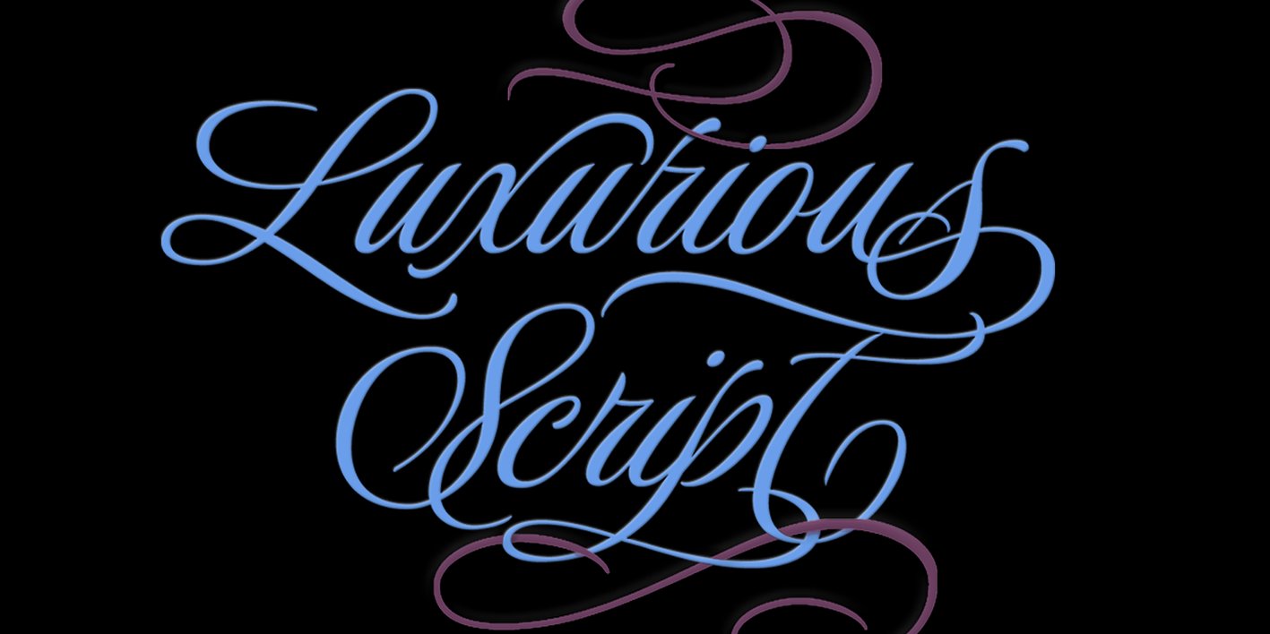 Luxurious Font Free Download