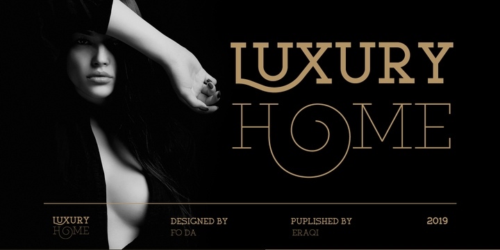 Luxury Home Font Free Download