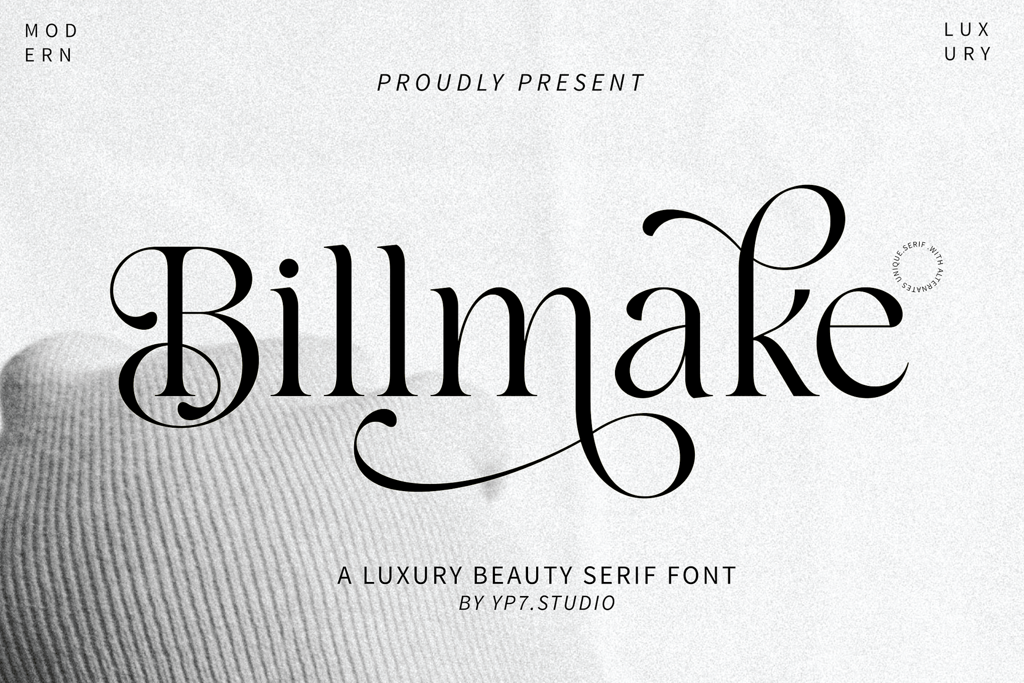 Luxury Serif Font Free Download