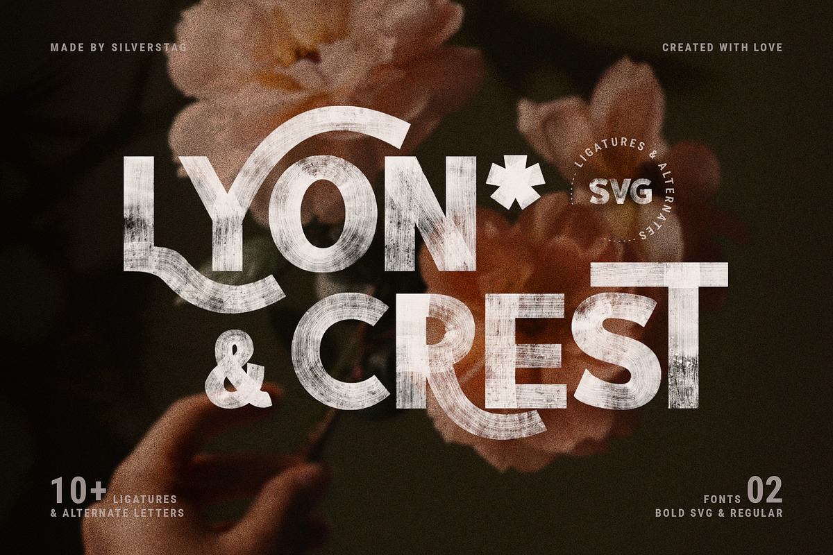 LYON & CREST - HandPainted SVG Type Free Download Free Download