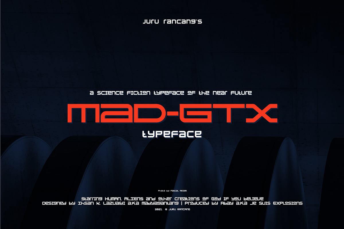 MAD-GTX Typeface Free Download Free Download