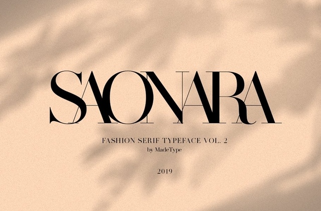 MADE SAONARA Font Free Download