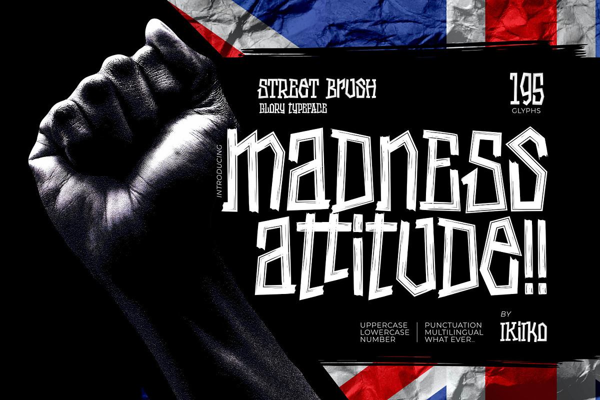 Madness Attitude - Street Brush Type Free Download Free Download