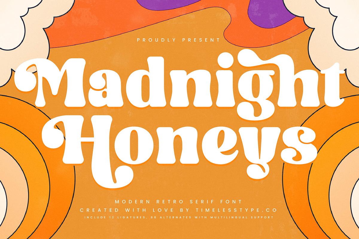 Madnight Honeys Modern Retro Serif Free Download Free Download