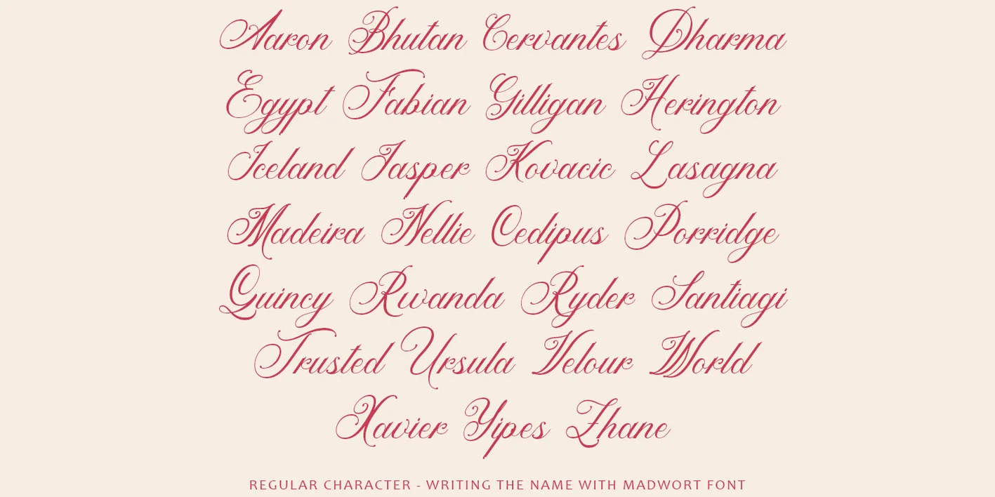 Madwort Font