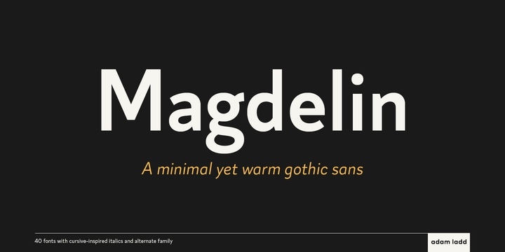 Magdelin Font Free Download