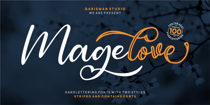 Magelove One Font Free Download