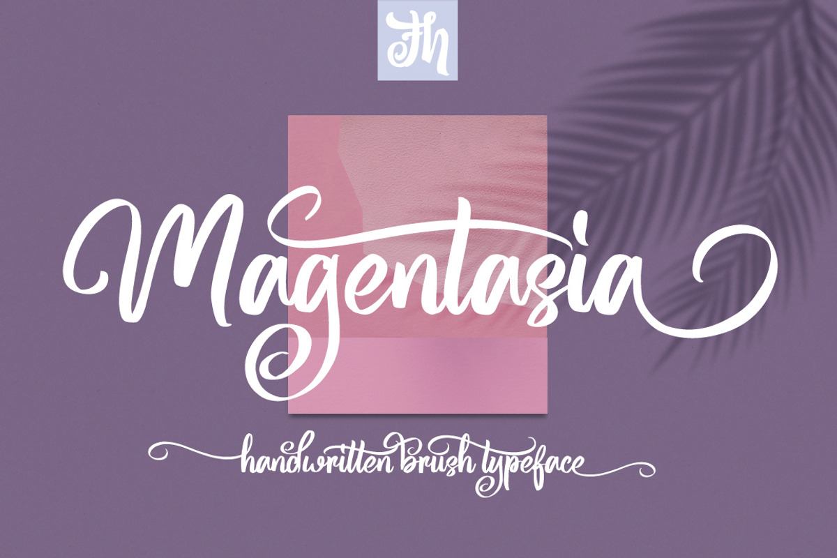 Magentasia - Handwritten Font Free Download Free Download