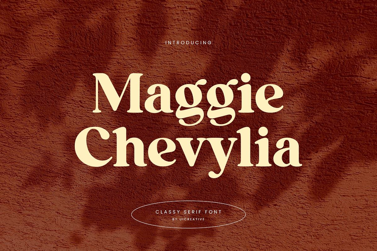 Maggie Chevylia Classic Serif Font Free Download Free Download