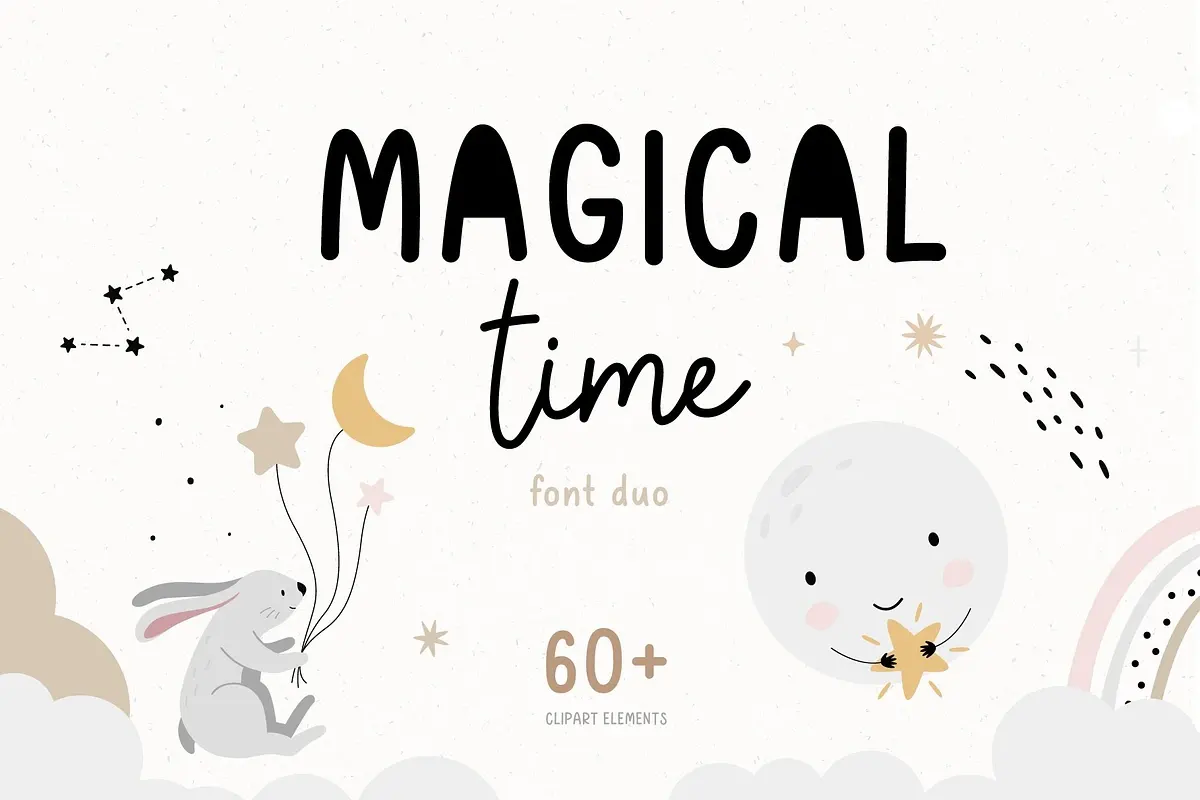 Magical time | Font duo Free Download Free Download