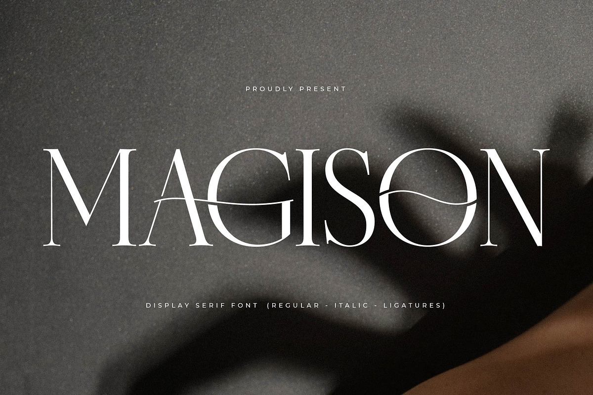 Magison Display Serif Font Free Download Free Download