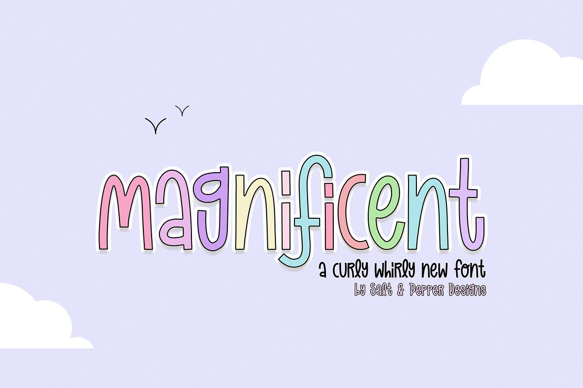 Magnificent Font Duo Free Download Free Download