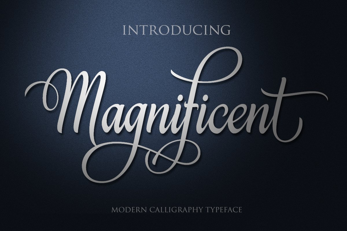 Magnificent Font Free Download