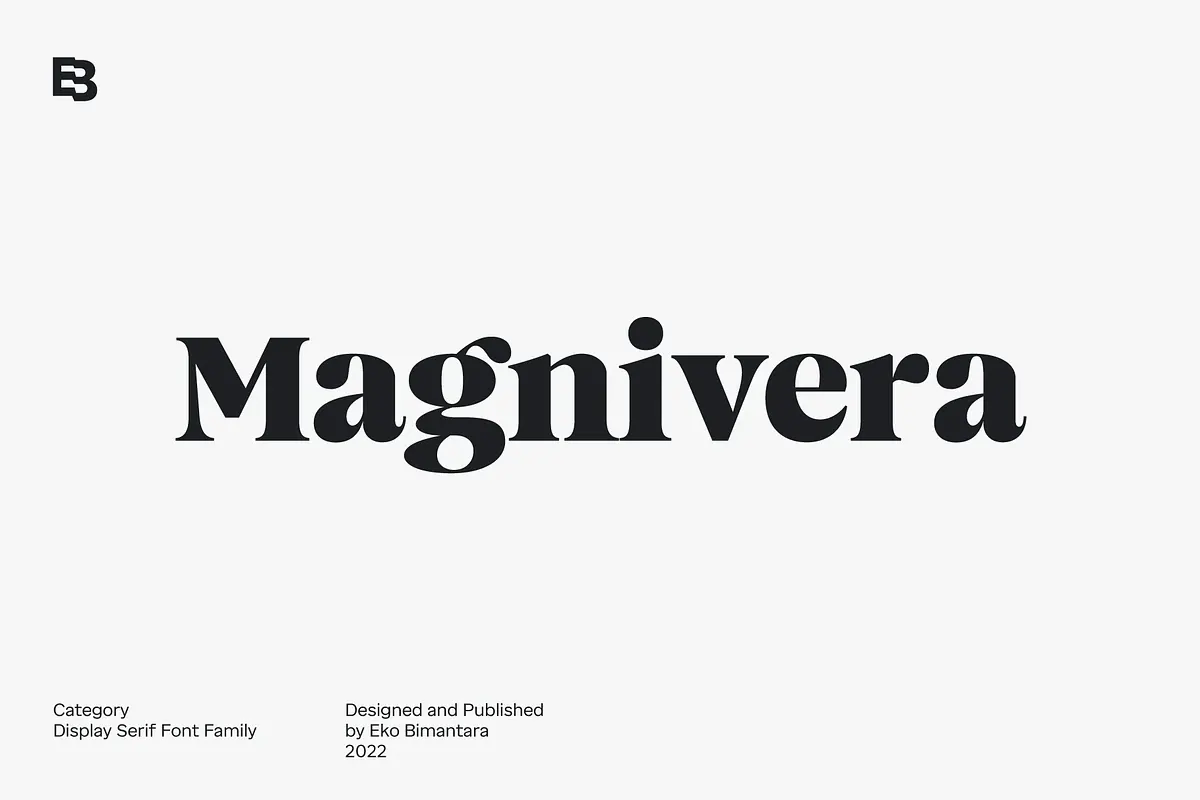 Magnivera; Display Serif Font Family Free Download Free Download